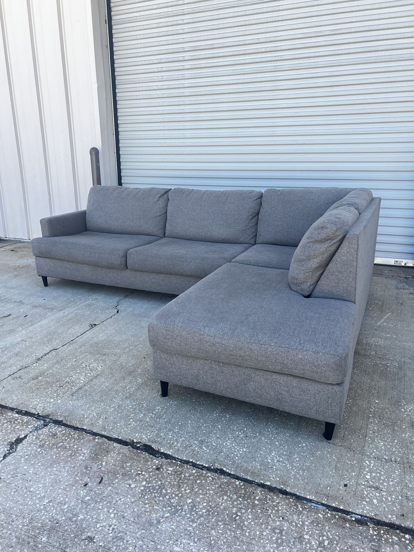 Gray Modern Sectional Couch