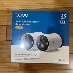 Two tapo security cameras