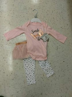 Baby Girl Size 9-12mo Set