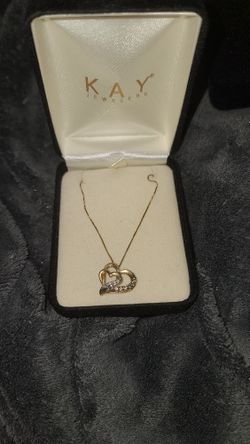10k Diamond Necklace