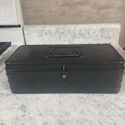 Metal Tackle Box Tool Box Hamilton  Ham MP Co Climax