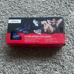 5 Lb Pair Fitness Weights 