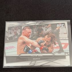 Topps 2026 Chrome UFC Base Set #53 Petr Yan Mixed Martial Arts (MMA)