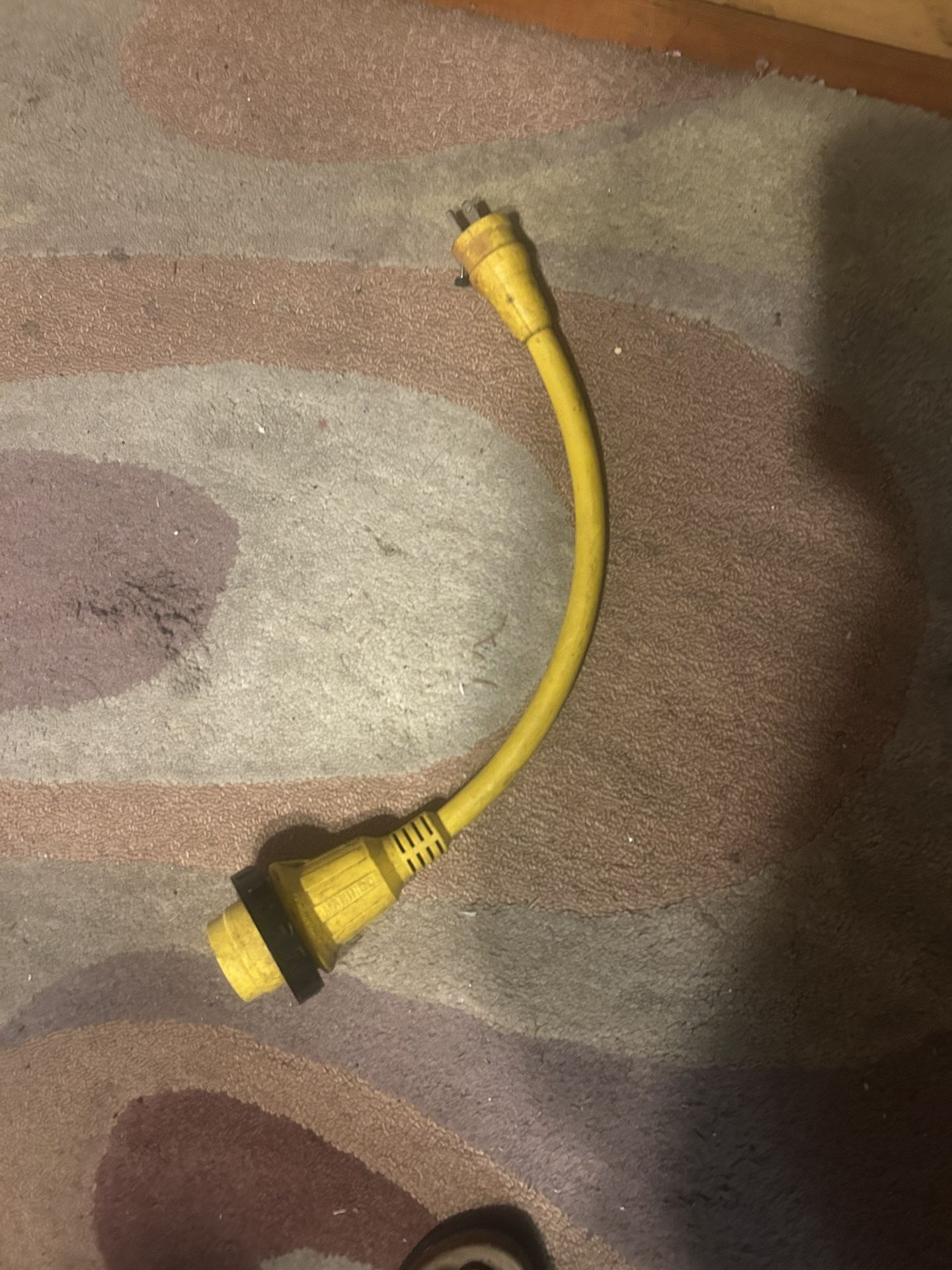 RV Or Boat Electric Adapter Shore Pigtail