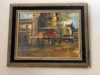 Painting by JOSEPH OLIVERI ( MCM ART piece)