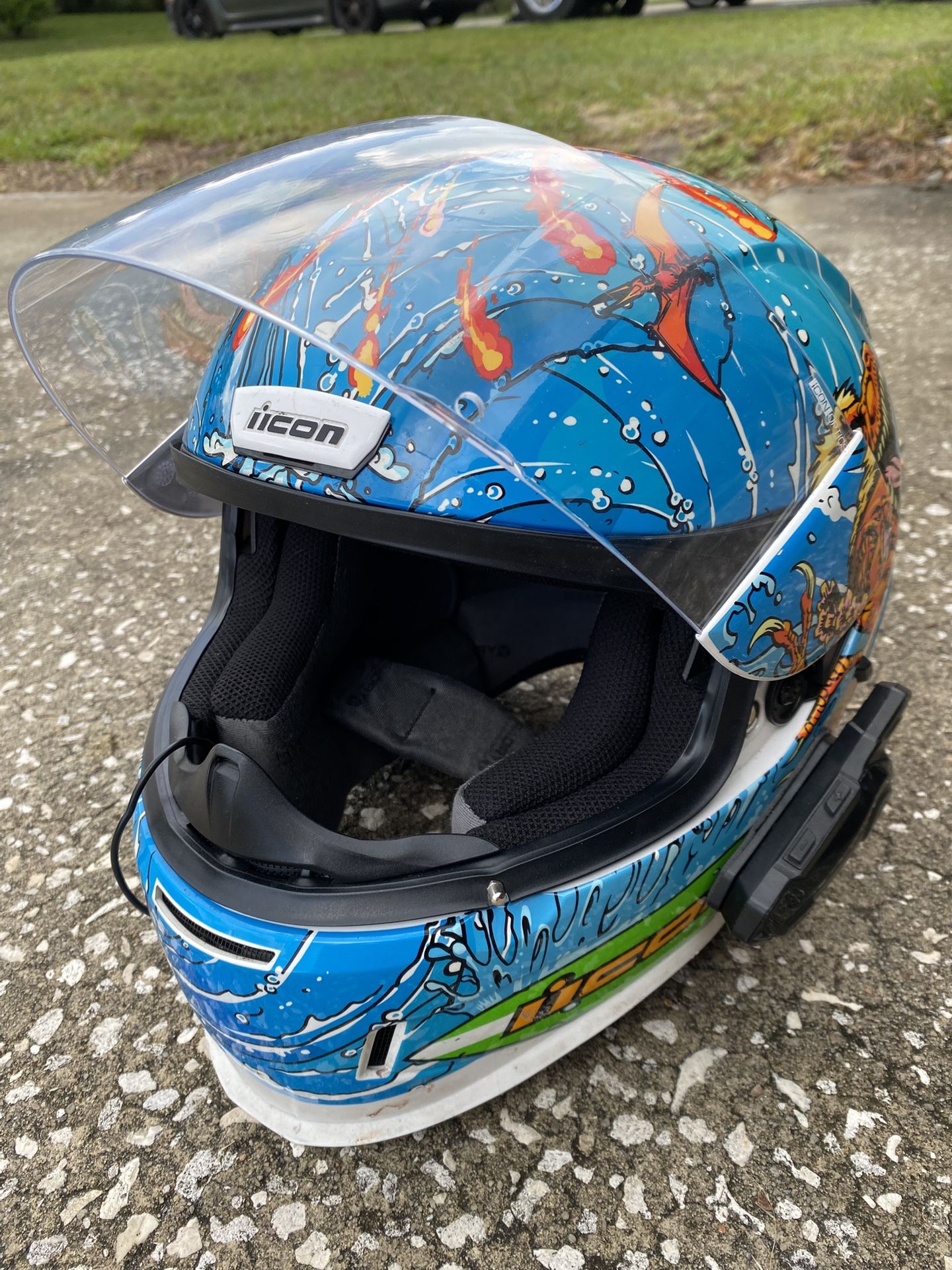 $50 Motorcycle Helmet & Wheel Dock