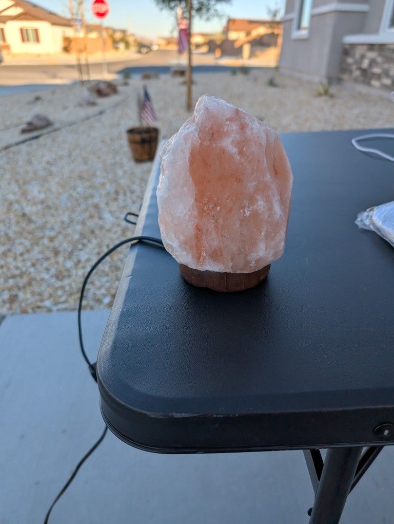 Salt Rock Lamp!