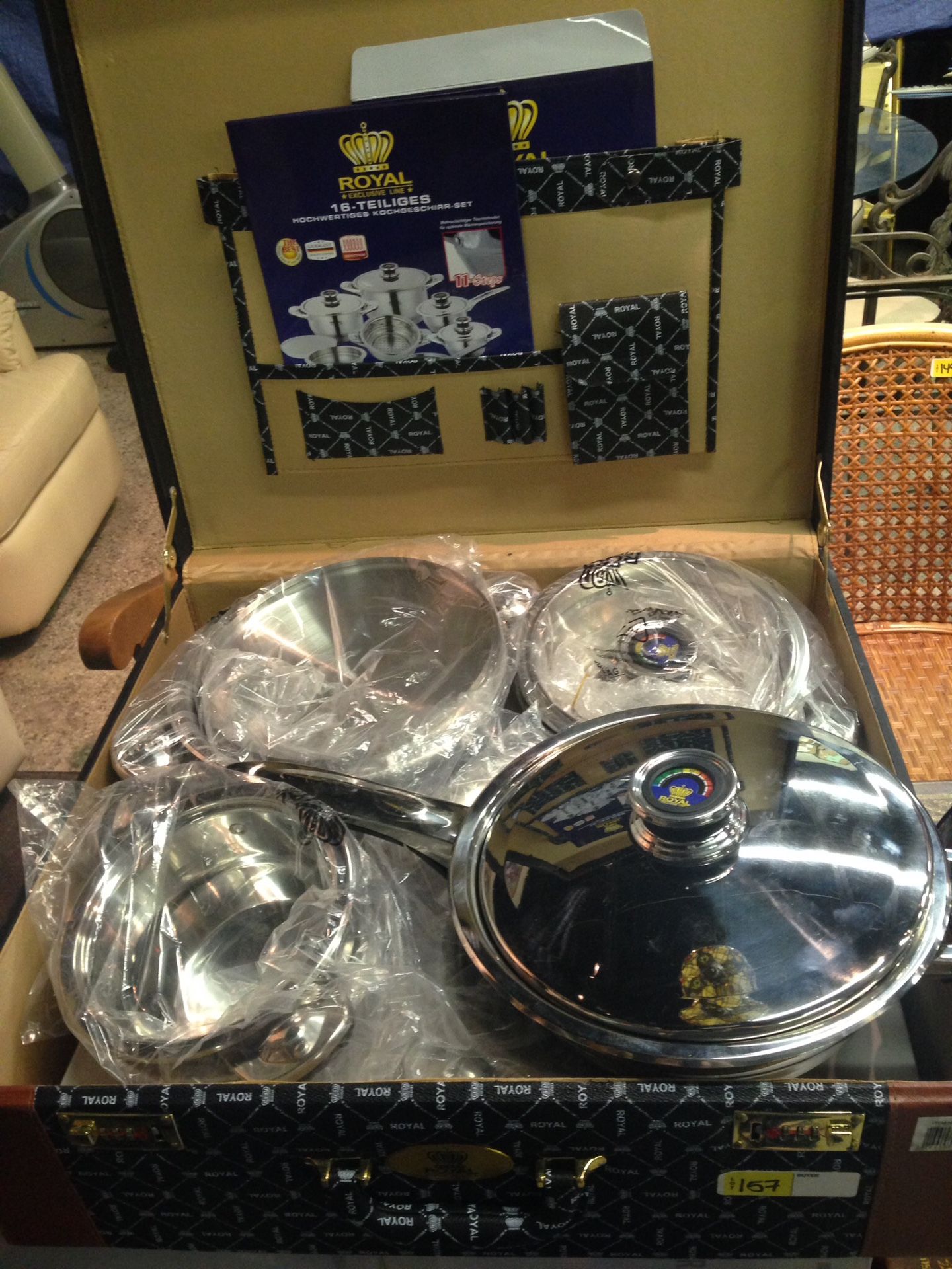 Royal Exclusive Line Swiss 16 Pcs 16TEILIGES HOCHWERTIGES KOCHGESCHIRR