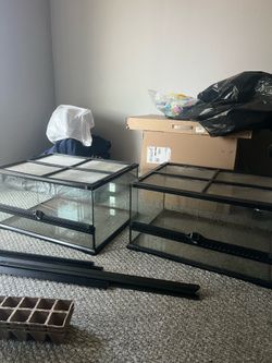 20 gallon exo terra reptile terrarium tank