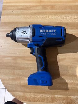 Kobalt 1/2” 24v impact wrench used tool only works great $80 firm in n Lakeland