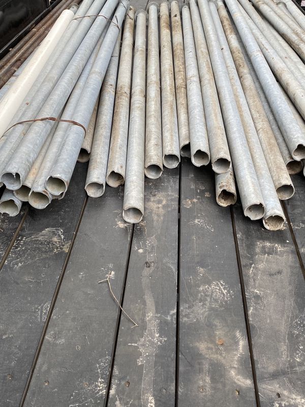 Heavy Duty Galvanized Pipe for Fence for Sale in Houston, TX OfferUp