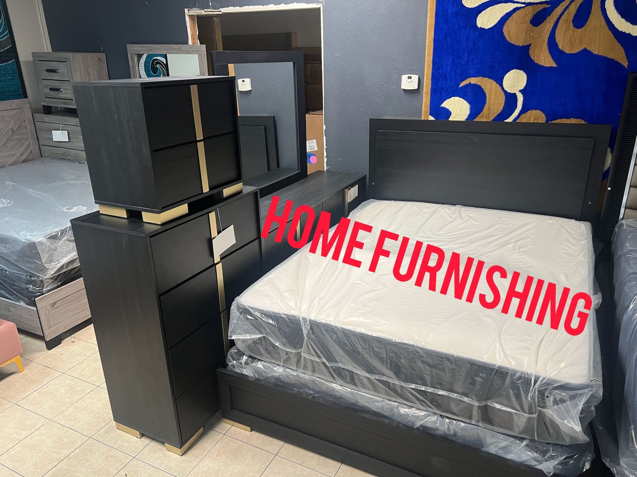 Furniture bedroom set queen size