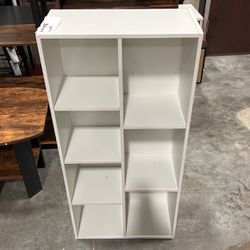 Bookcase .7-Cube ,White.
