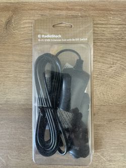 10 Ft 12V DC Extension Cord with on/off Switch 