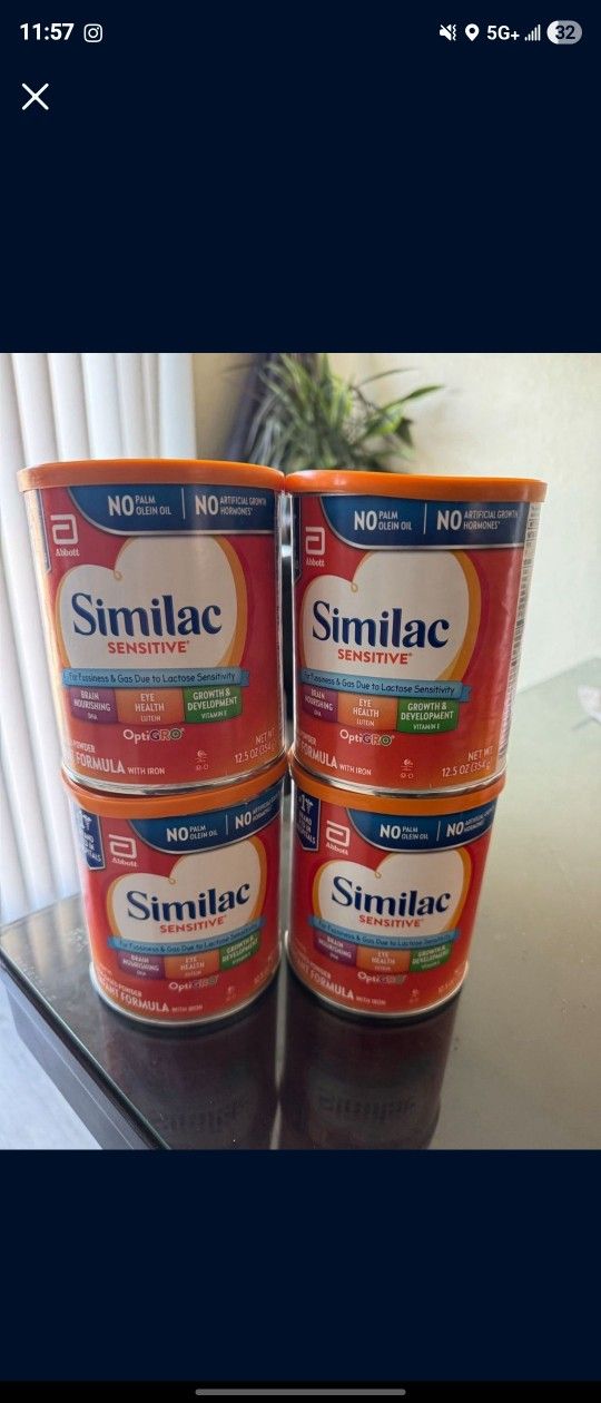 Similac Sensitive Baby Formula 
