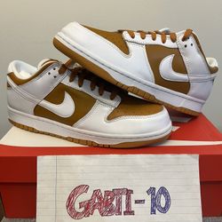 DS 2024 Nike Dunk Low QS ‘Reverse Curry’ Sz 9
