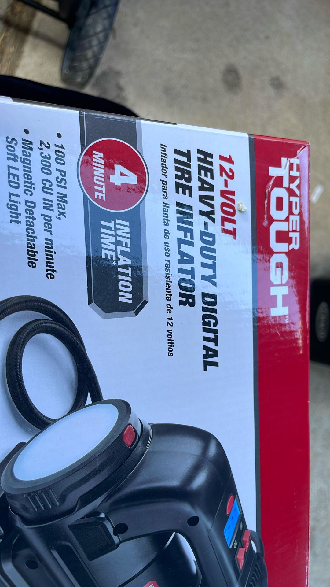 12 Volt Heavy Duty Digital Tire Inflator