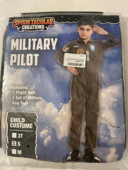Military pilot costume