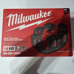 Milwaukee M18 Six-pack Sequential Charger 