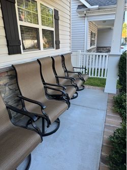 Patio chairs