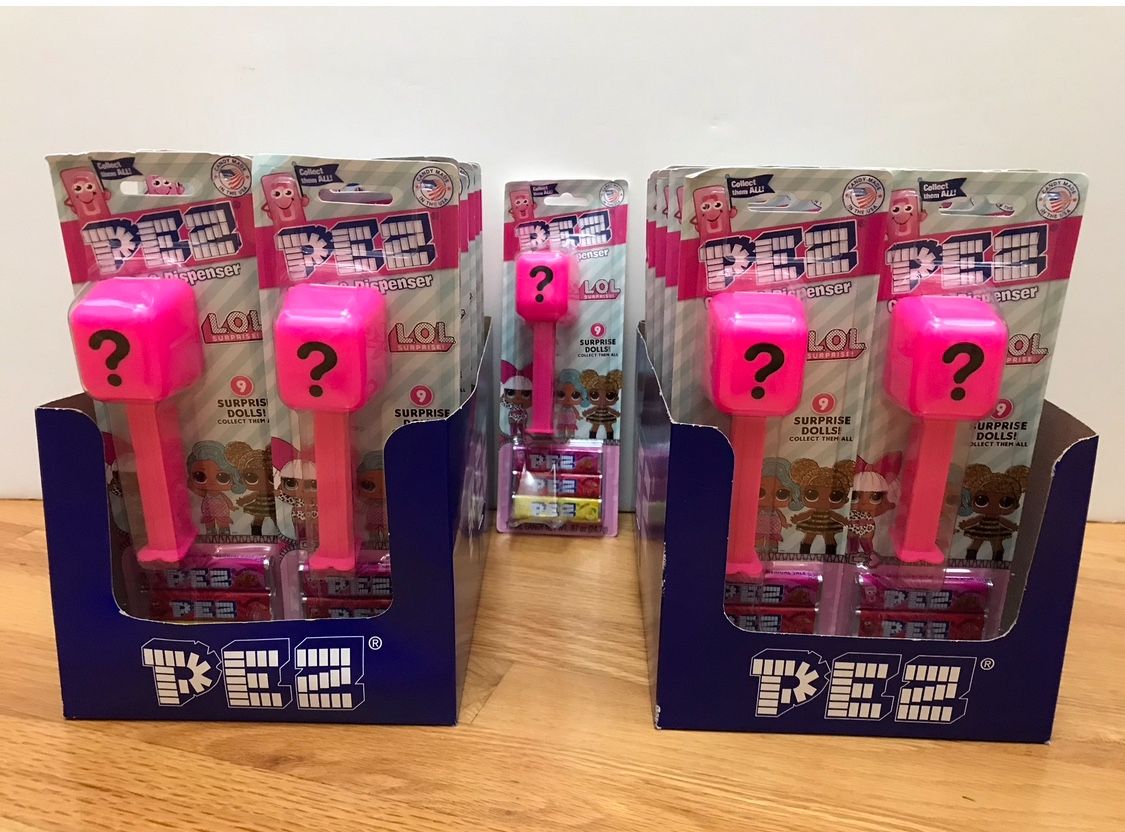 New Pez LOL Surprise Candy Dispenser Party Favors Kids Girls