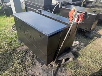 Disel tank pump tool box
