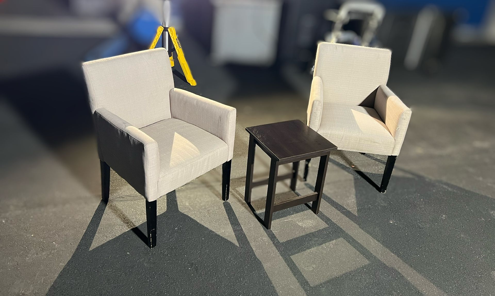 Office Chairs And Table