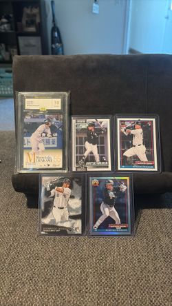 5 Card Munetaka Murakami Lot