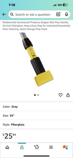 Rubbermaid Commercial Mop Handle 