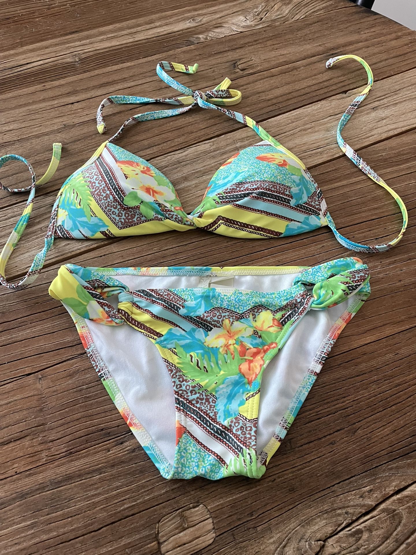 New Gianni Bini Push Up Bikini Set Small & Medium