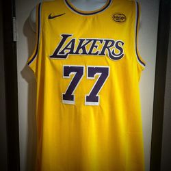 Los Angeles Lakers #77 Luka Doncic Basketball Jersey - S,M,L,XL,2X