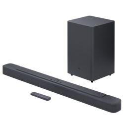 JBL - 2.1 Channel Soundbar with Wireless Subwoofer - Black