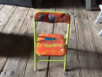 Toy story metal kids chair