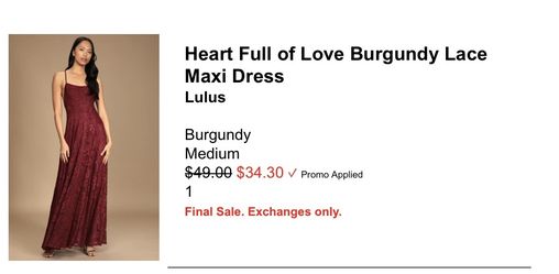 Lulu’s Maxi Dress