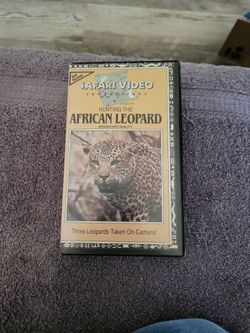 Hunting the African Leopard VHS Safari Video