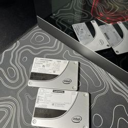 Intel 1.92TB SSD hard drives- 100% health like new 