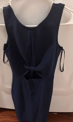 Papaya Dark Blue Dress - Size S