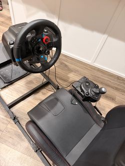 Complete Logitech G29 Racing Simulator Cockpit + Seat, Pedals & Shifter