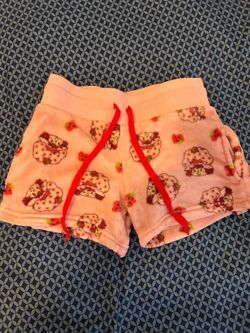 Strawberry shortcake pajama shorts