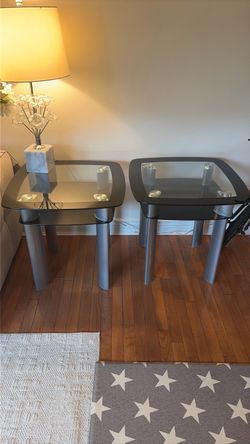 Coffee table and 2 end tables