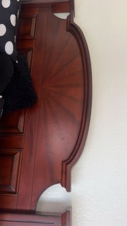 Brown Queen Bed Frame