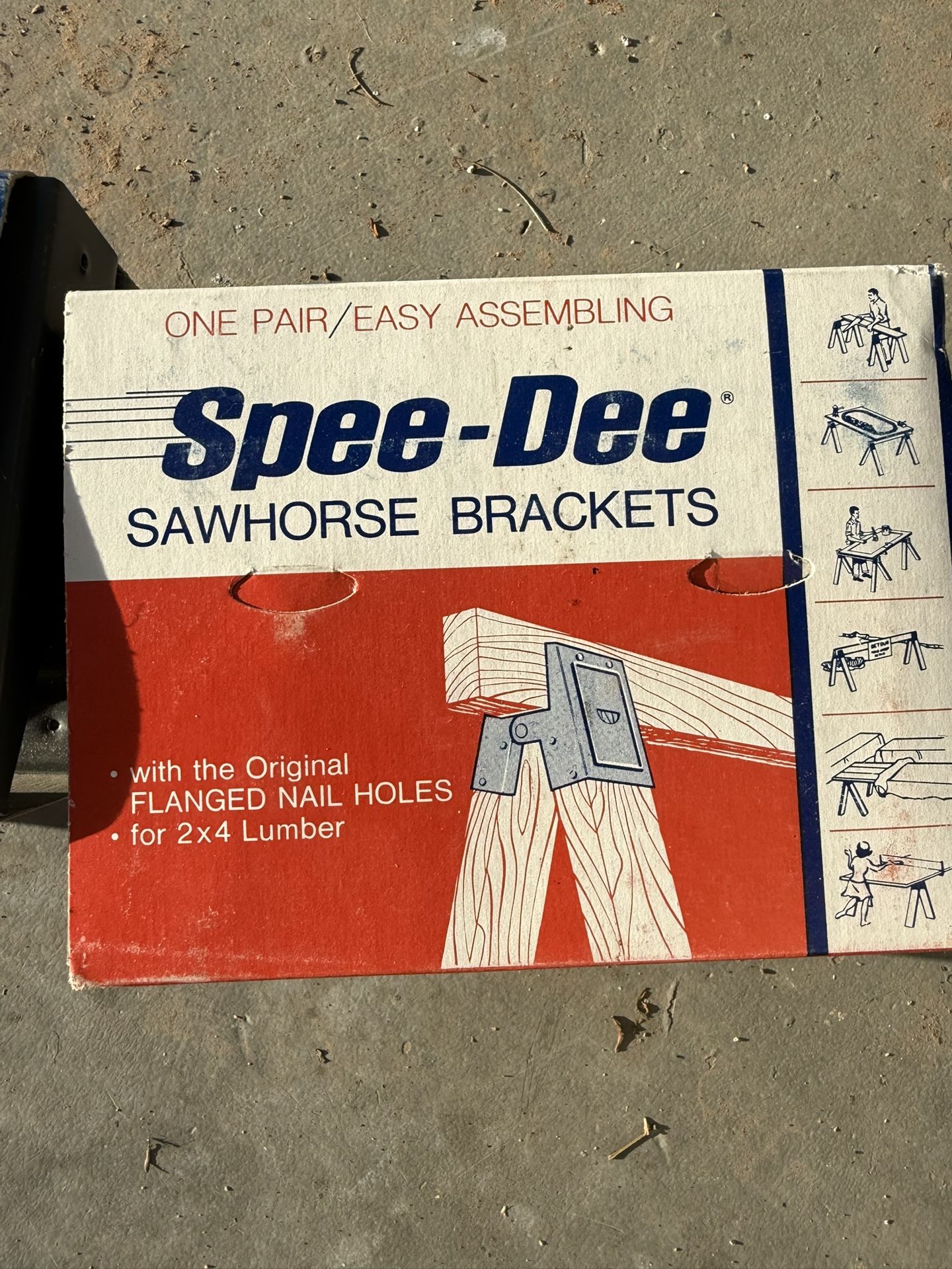 Sawhorse Brackets