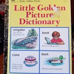 Little Golden Book #202-55 Little Golden Picture Dictionary