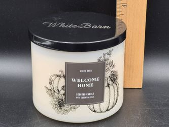 White Barn 14.5 Oz Scented Candle, Welcome Home, New
