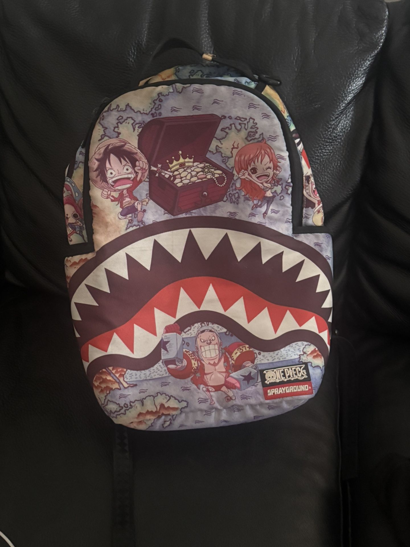 (Very Rare) Spray Ground X One Piece Collab Back Pack (rare)