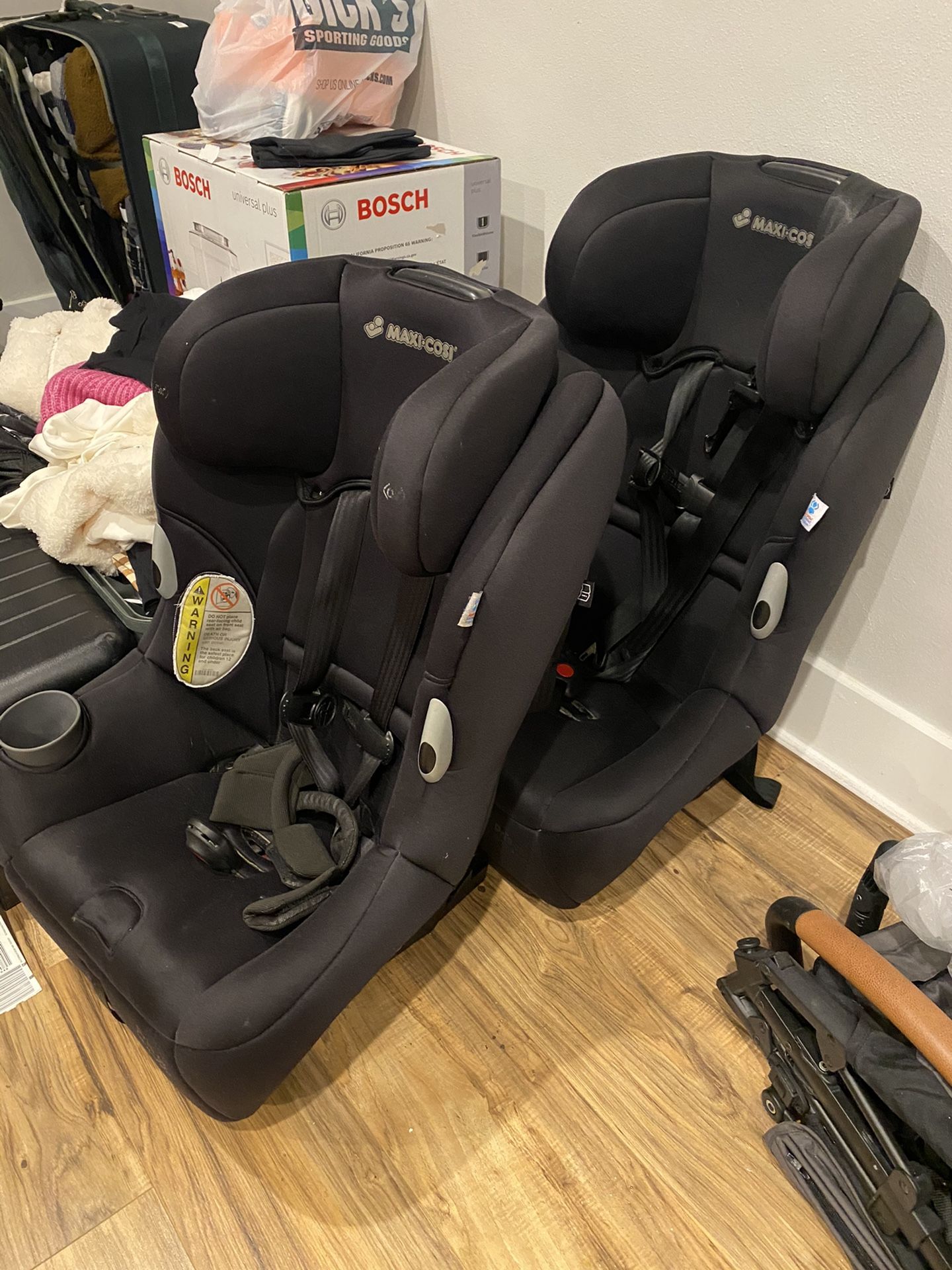 2) Maxi Cosi Pria 85 Child Baby Toddler Convertible Car Seat