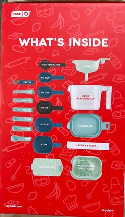 Dash Kitchen Measuring & Baking Tool Set