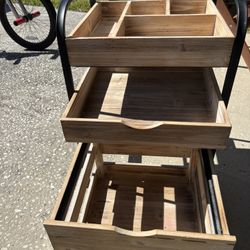 Make Up/ Office Storage Cart 