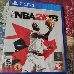 NBA 2k18 PS4 (Disk looks brand new) 
