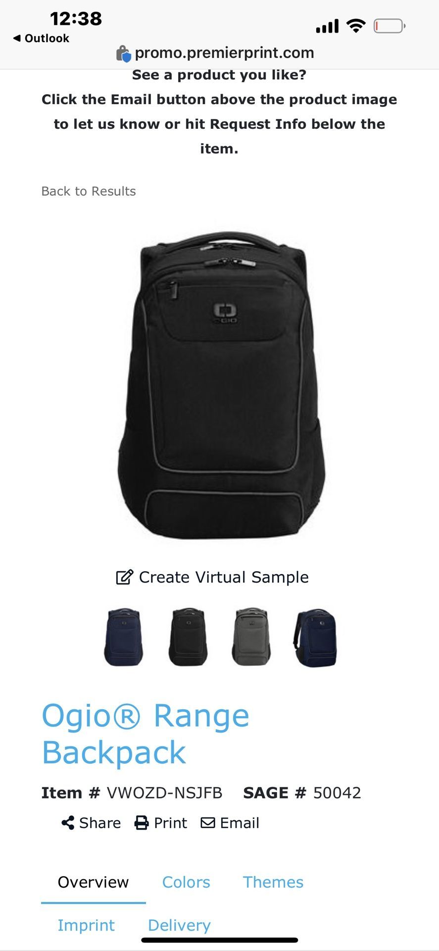 Ogio Range Backpack black